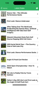 Hooked on Golf Blog screenshot #5 for iPhone