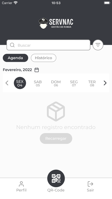 Gestão de Segurança Screenshot