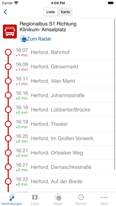 Bus App Kreis Herford Screenshot