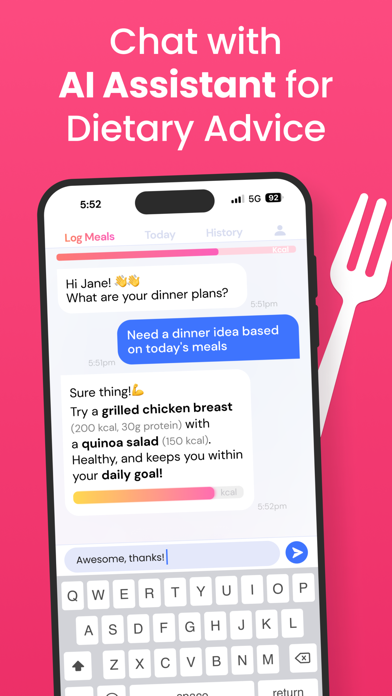 AI Calorie Counter & Tracker Screenshot