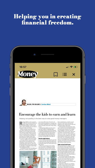 Money magazine Australia Screenshot