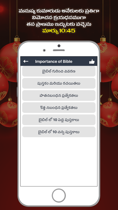 Telugu Bible Forever Screenshot