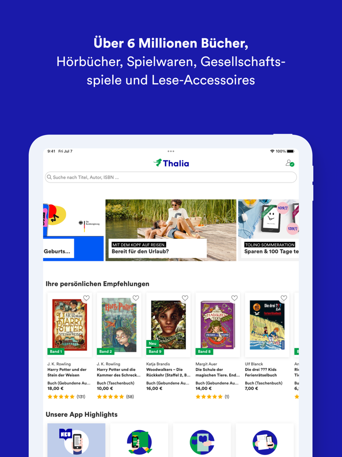 Thalia – Bücher entdecken