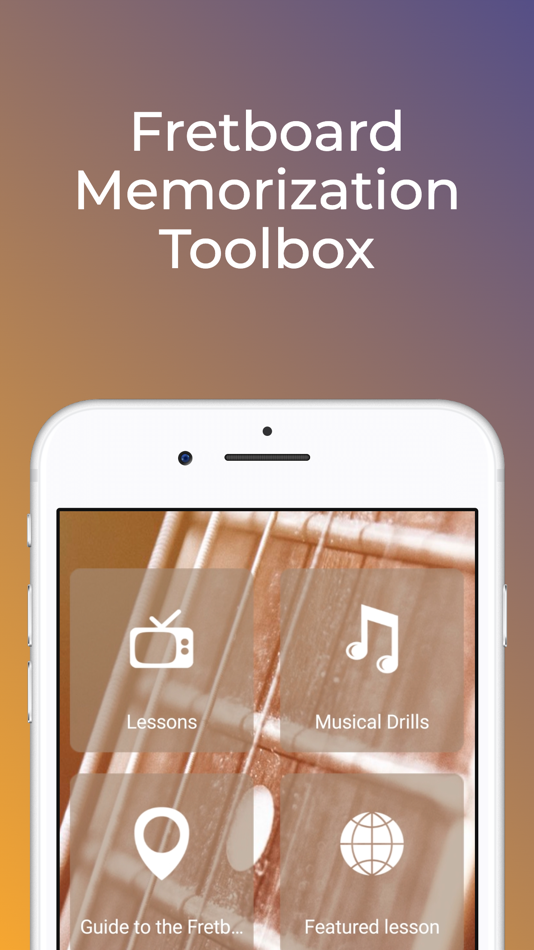 #1. Fretboard Memorization Toolbox (iOS) Podle: String Systems