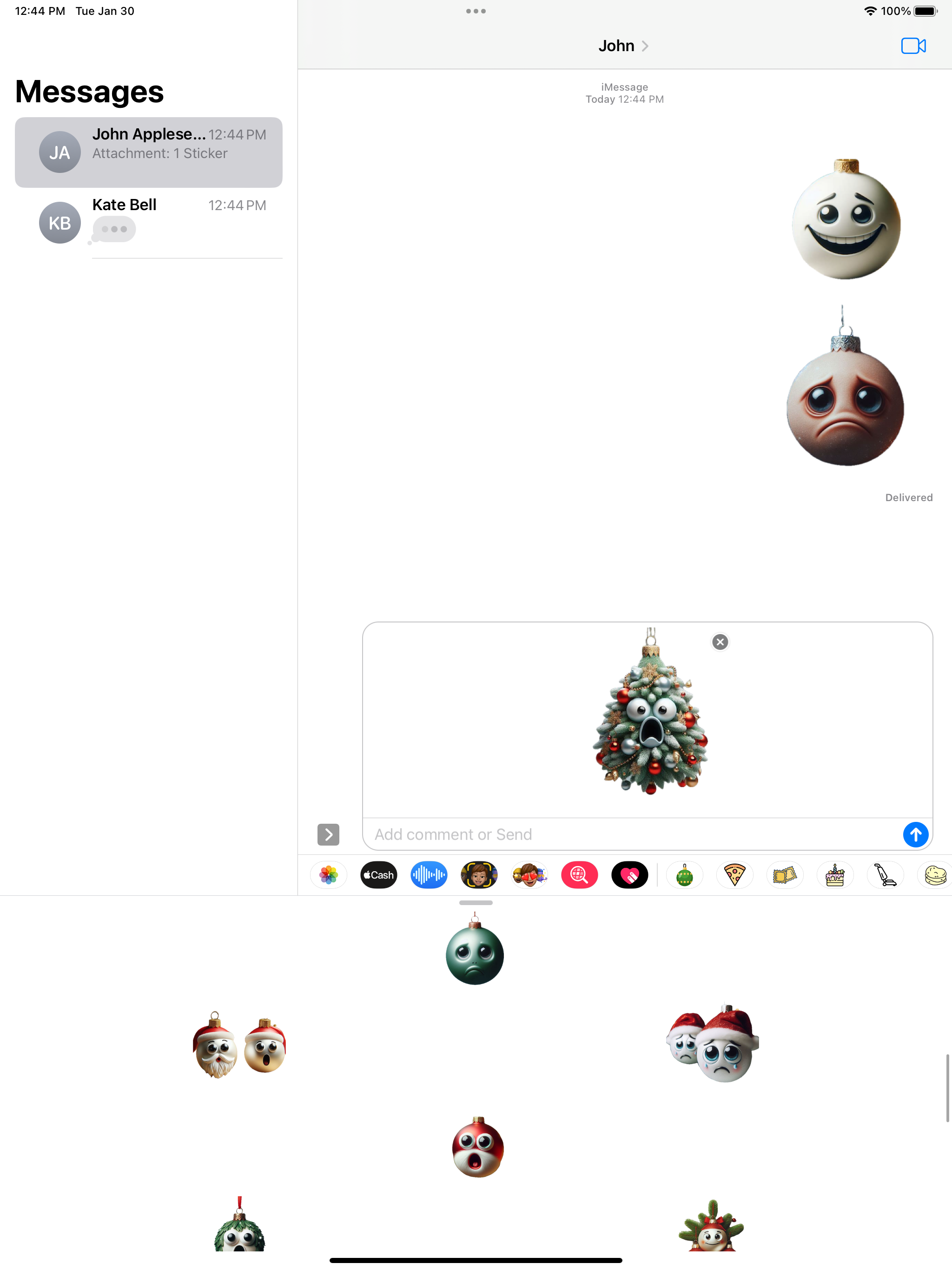 Ornament Stickers