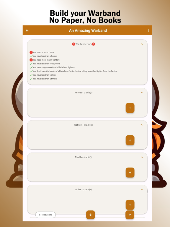 Warcrying iPad screenshot 3 - Entertainment app