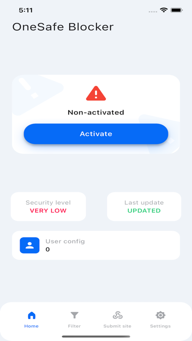 OneSafe Blocker Screenshot