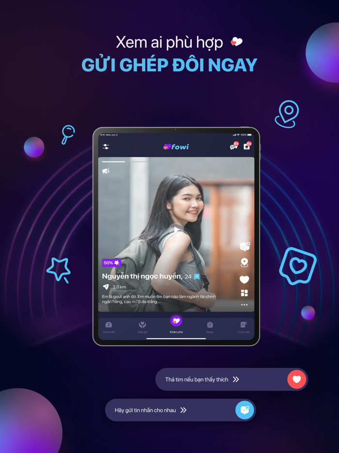 Fowi - Make friends and Dating