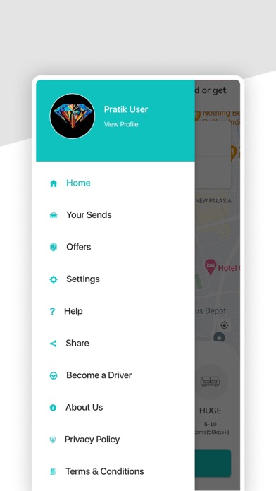 Pick Courier Screenshot