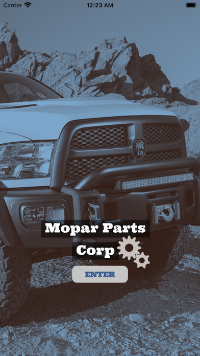 Mopar Parts Corp Screenshot