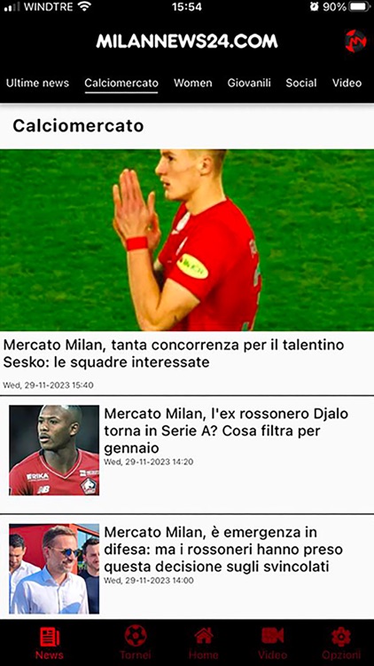 Milannews24 screenshot-6