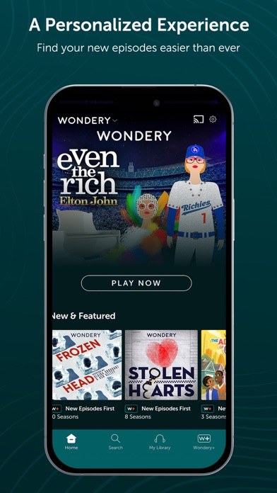 Wondery: For Podcast Addicts Screenshot