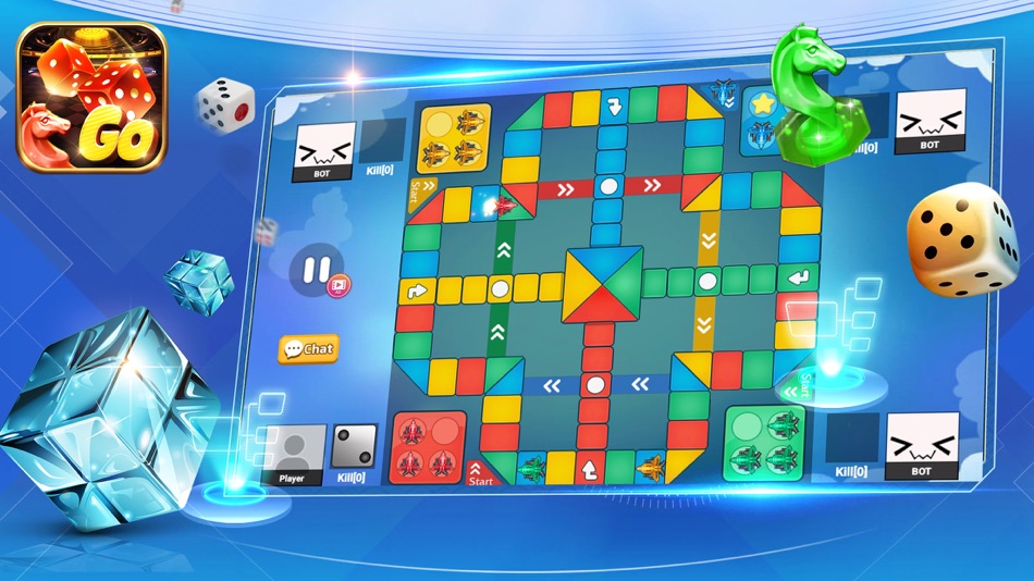 #4. Go Ludo Online Board Game (iOS) 由: SGHOUSES