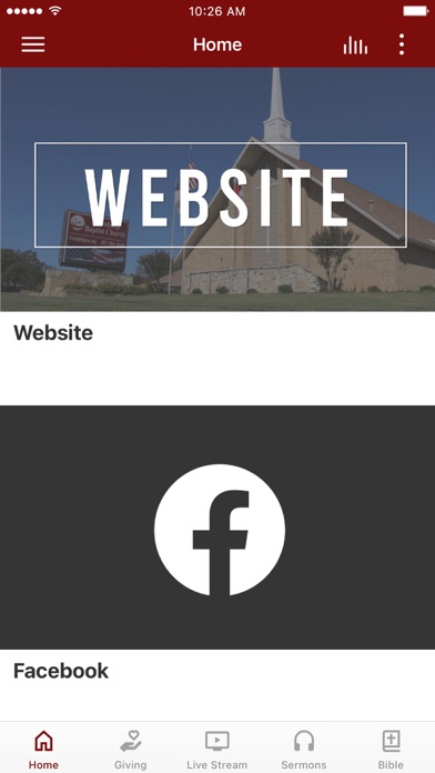 Friendship Baptist Hurst TX Screenshot