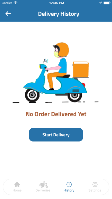 Ecarter: CS-Cart Delivery Boy Screenshot