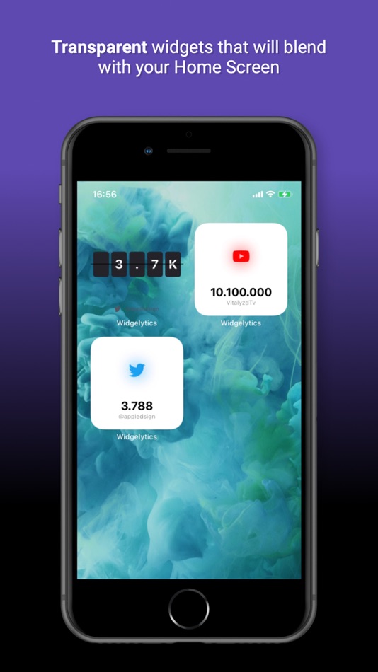 #2. Widgelytics: Social Widgets (iOS) Podle: Niels van Straaten