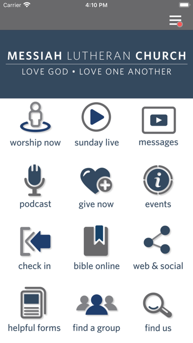 Messiah Lutheran Church, CA Screenshot