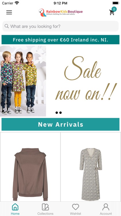 Rainbow sales kids boutique
