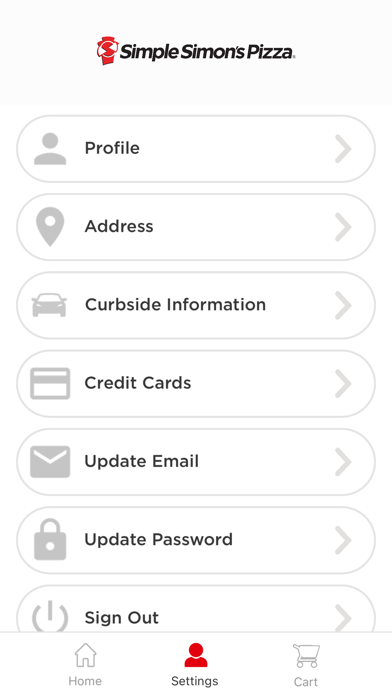 Simple Simon's Pizza® Screenshot