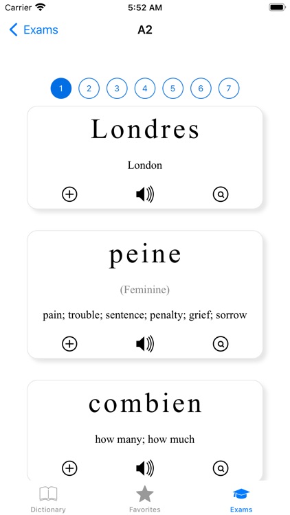 French Pro: dictionary & exams screenshot-3