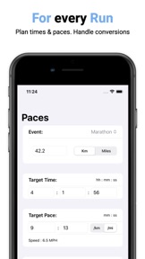 Run Times &  Paces screenshot