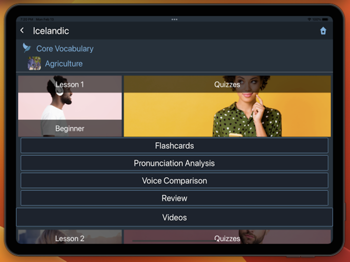 Bluebird Learn Icelandic