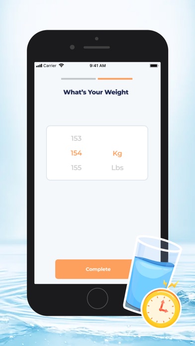 Drink Water Tracker -  Daily Screenshot