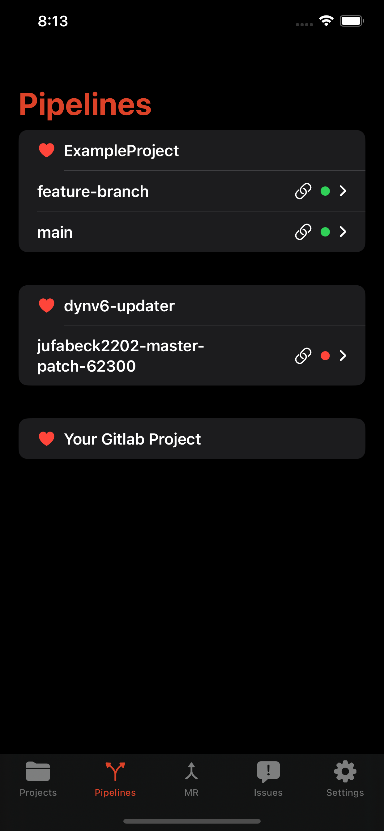 Glance for Gitlab