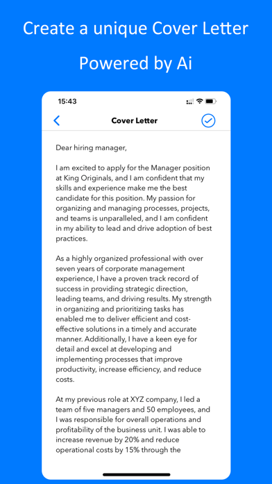 Resume Builder⁺ Screenshot