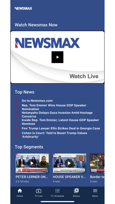 Newsmax TV & Web screenshot 1