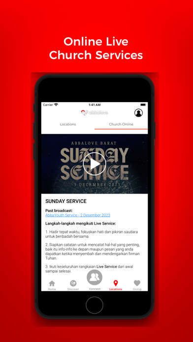 Abbalove App Screenshot