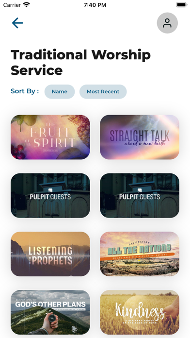Stonebriar Community Church Screenshot
