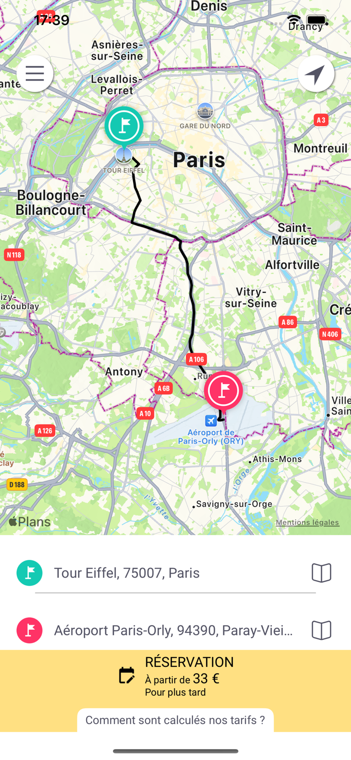 CHAUFFEUR SERVICE VTC