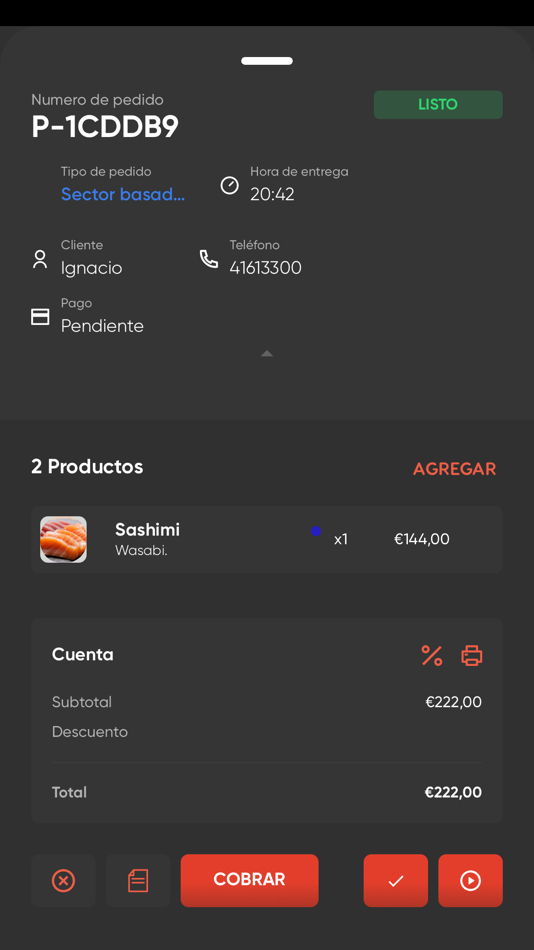 #5. Waitry POS (iOS) 由: Waitry Soluciones SL