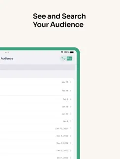 KitPilot: ConvertKit Dashboard iPad image 3