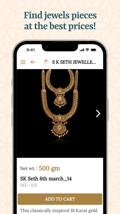 SK Seth Jewellers Screenshot