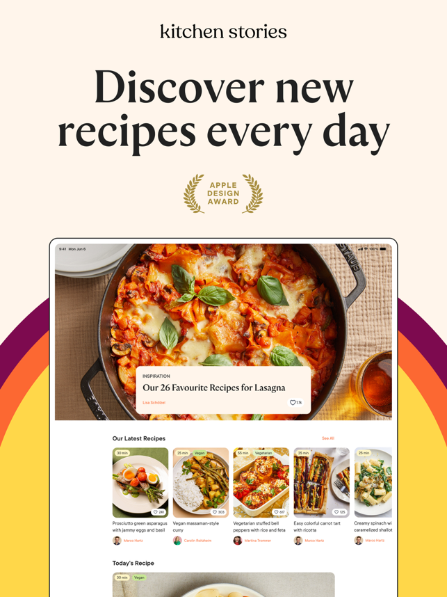 ‎Kitchen Stories: Recipes Screenshot