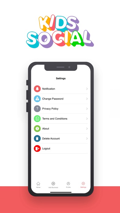 Kids Social Screenshot