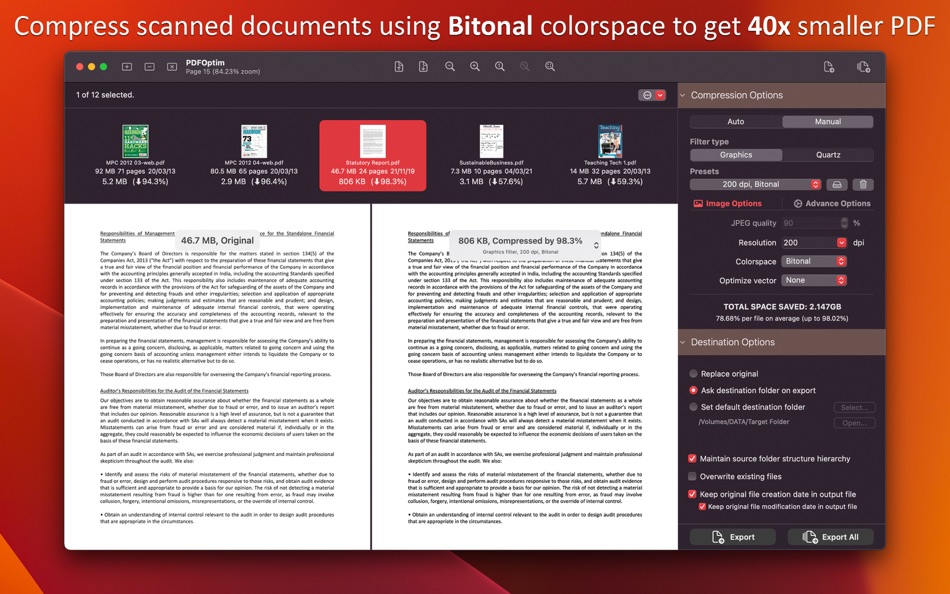 #3. PDFOptim - The PDF Compressor (macOS) 由: RootRise Technologies Pvt. Ltd.