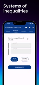 Solve inequalities screenshot #6 for iPhone
