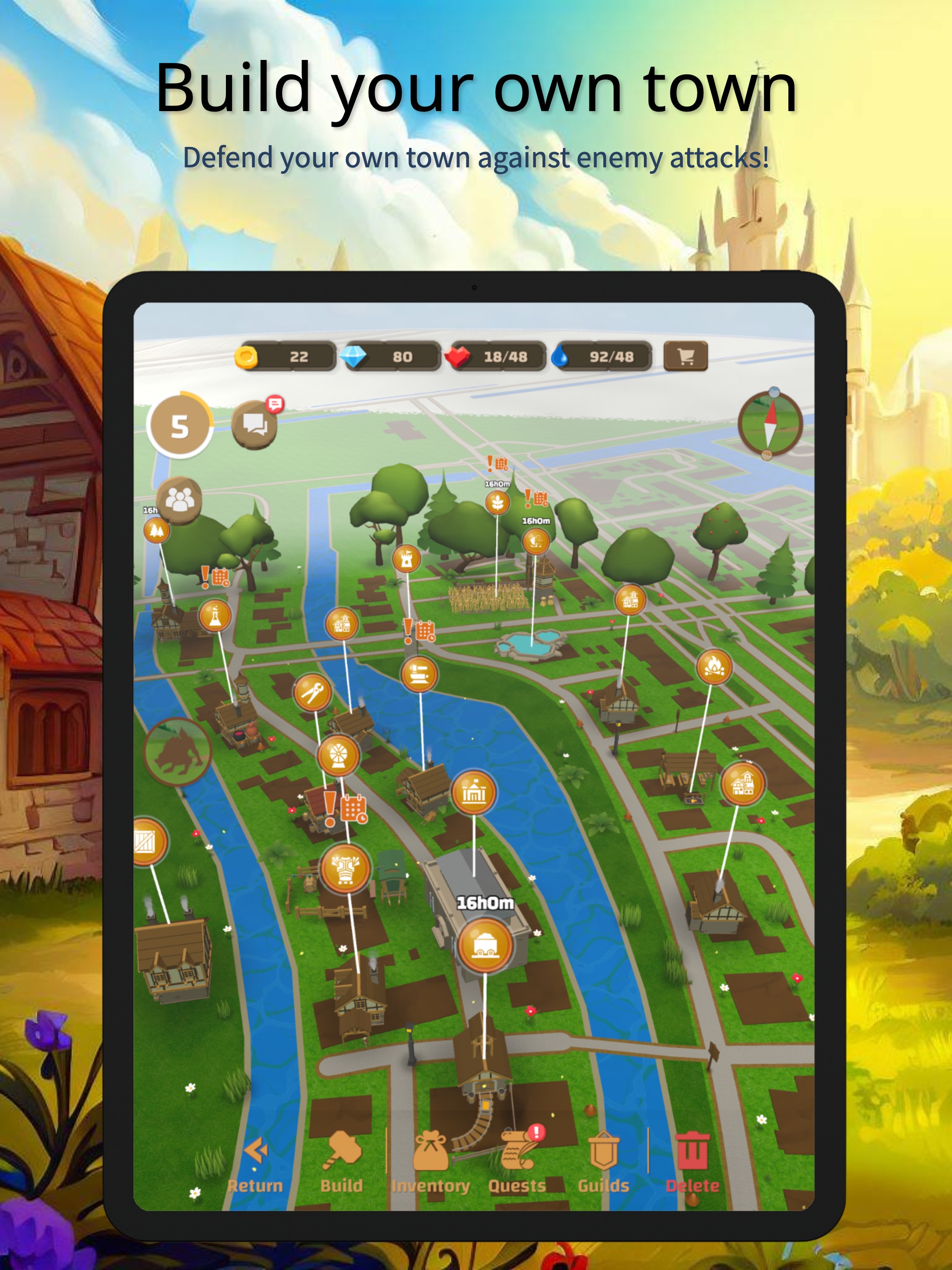 Magic Streets: GPS RPG Go Gameのおすすめ画像8