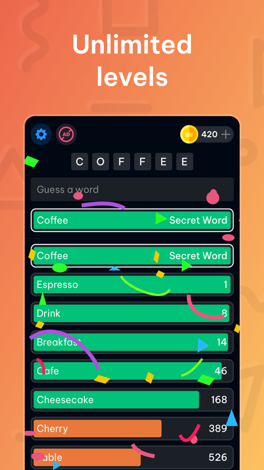 #2. Contexto - AI Word Guess (iOS) 由: Alexey Zhavrid