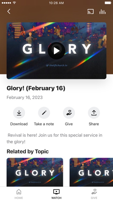 The Lift Church | Sevierville Screenshot 3 - AppWisp.com