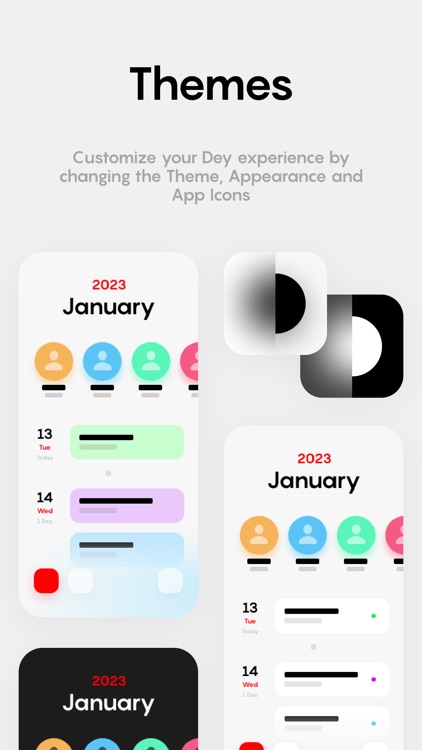 Dey: Minimal Calendar screenshot-5