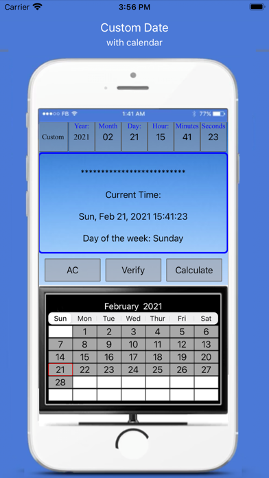 Date And Time Calculator Screenshot