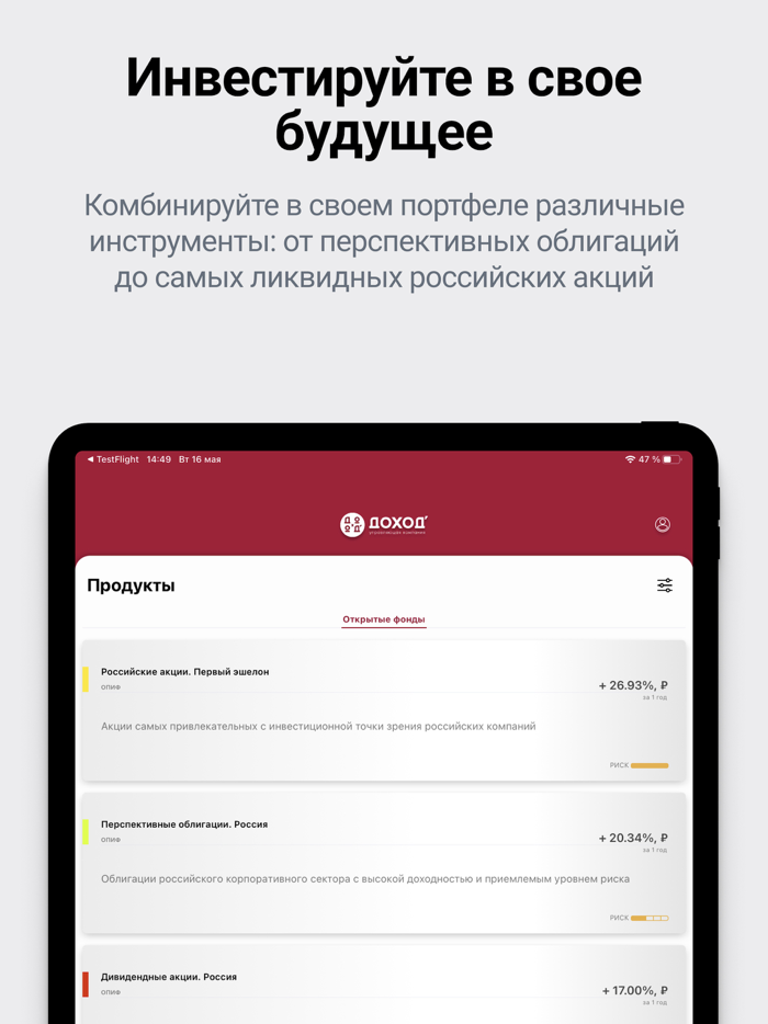 ДОХОД - Инвестициифонды