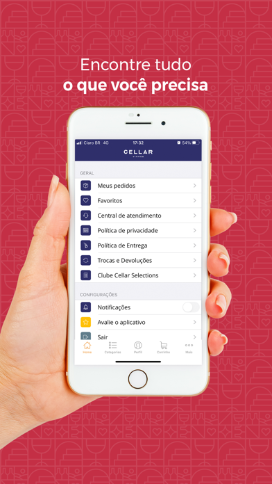Cellar Vinhos Screenshot