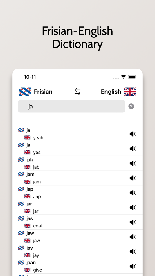 #4. Frisian-English Dictionary (iOS) Podle: FB PUBLISHING LLC