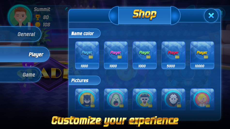 #5. Spades card game online (iOS) 由: Summit Games