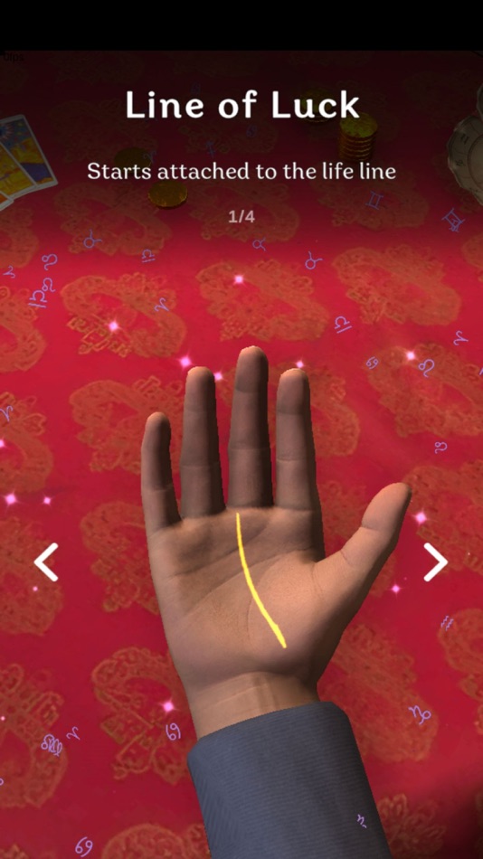 #6. Palmistry - Palm Reading 3D (iOS) Ved: Carlos Colado Molina
